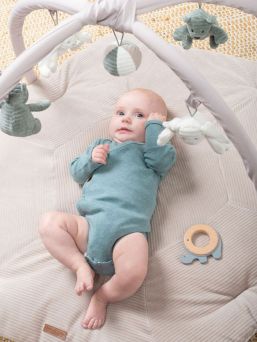 Baby´s Only - vauvan leikkimatto, Sense grey-green