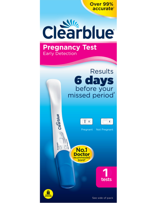 Raskaustestit Clearblue 6 Days Early Detection 1 kpl