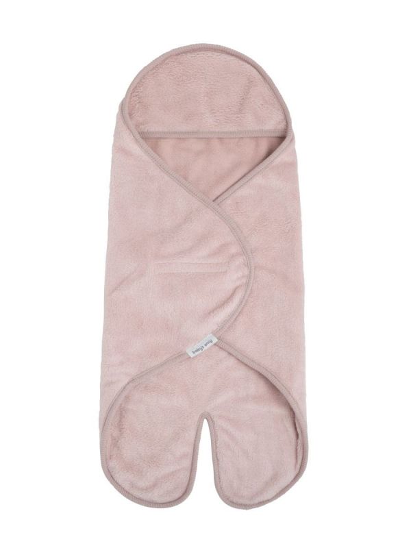 Hupullinen vauvan peitto jossa puntit, Cozy old pink