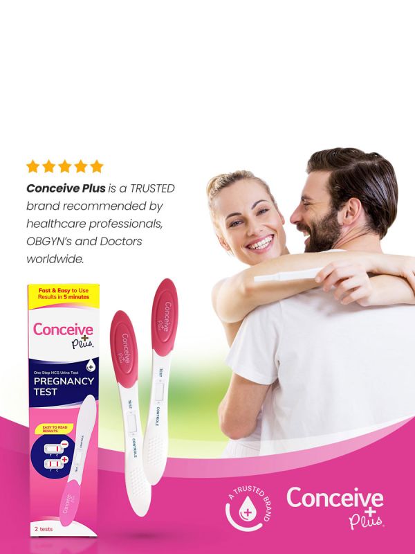 Raskaustestit Conceive Plus 2 kpl